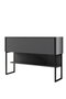 Hanah Home Luxe Cómoda Negro y Antracita